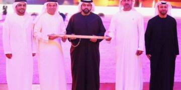 إنجاز قياسي جديد لمربط دبي في دولية الفجيرة لجمال الخيل العربي هاتريك ذهبي مرفوقا بسيف الفجيرة الذهبي ممشوقا