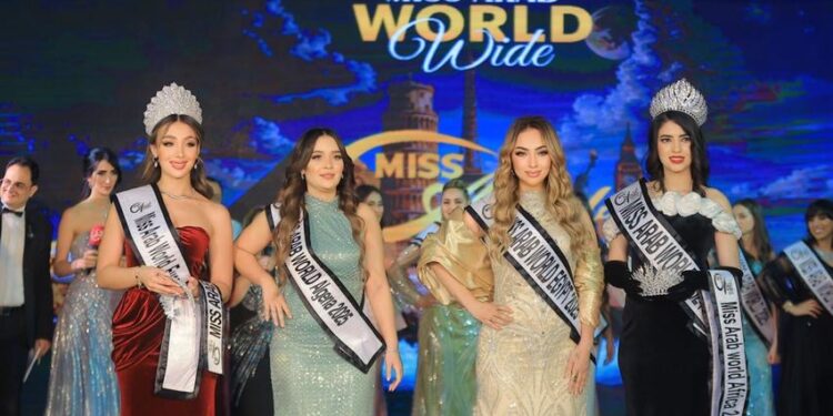 المصرية ريم الجنزوري تتوج(ملكة جمال العرب أفريقيا)والجزائرية بشري دحلب تخطف لقب(ملكة جمال العرب) في أكبر مسابقة بالعالم(ملكة جمال العرب للقارات)