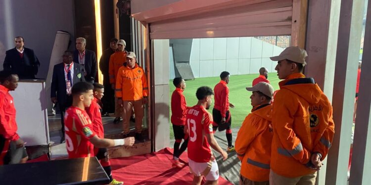 استعدادات أمنية مكثفة لتأمين مباراة الأهلي وبيراميدز الليلة