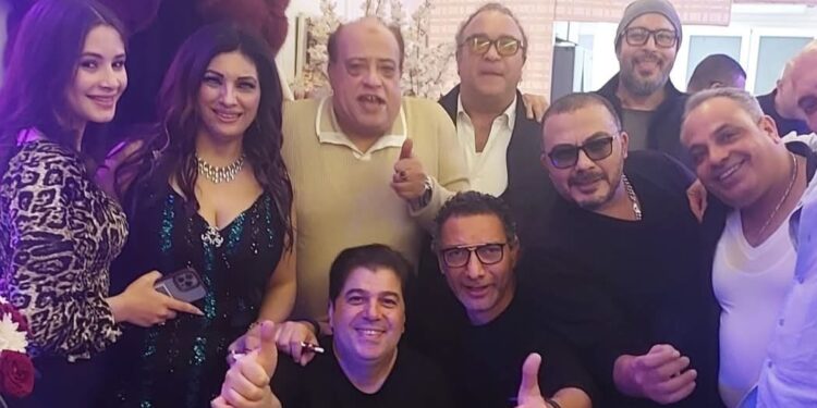 المطرب السوري الرائع ماجد الصافي يحتفل بعيد ميلاده في أجواء ساحرة للغاية