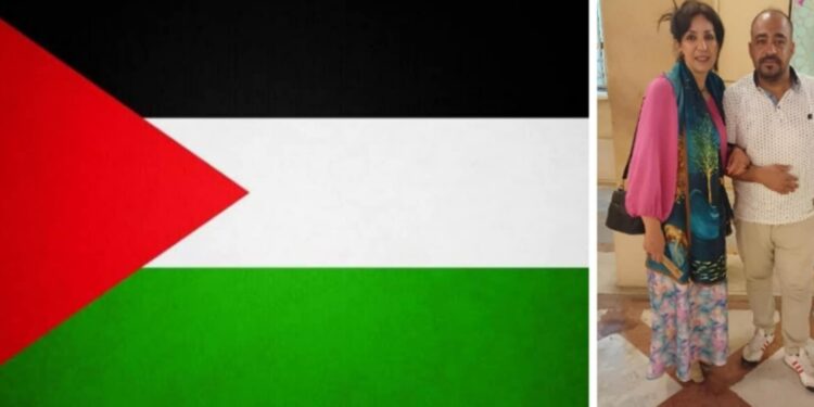 رجل الأعمال سيد الجارحي وحرمه يتبرعان لأهالي غزة