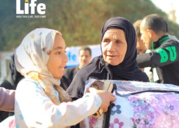 لايف للإغاثة والتنمية تمنح الأسر المتعففة في مصر مستلزمات الشتاء
