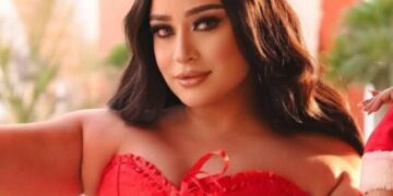 اطلاله ساحرة البلوجر هيا السيوفى تبهر جمهورها أحتفالابالكريسماس