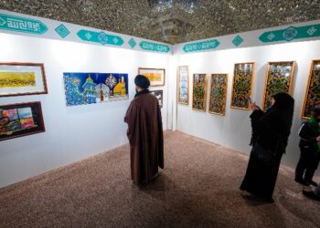 بمشاركة دولية معرض الفنون الإسلامية يبهر زائريه في العراق