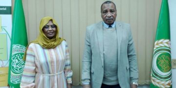 مدير عام المنظمة العربية للتنمية الزراعية يستقبل الرئيس التنفيذي لبنك الخرطوم لتعزيز التعاون في المجال الزراعي