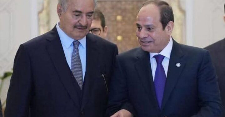 مصر وليبيا تواصلان تعزيز التعاون:والسيسي يستقبل خليفة حفتر وعبد الله أرحومة و هيثم حسين يؤكد دعم رؤية الدولة لتطوير الصناعات وإعادة الإعمار