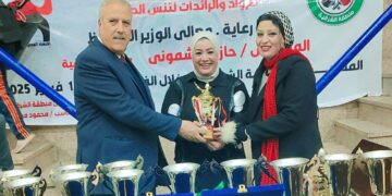 *لاول مرة بطولة الجمهورية لتنس الطاولة في محافظة الشرقية*