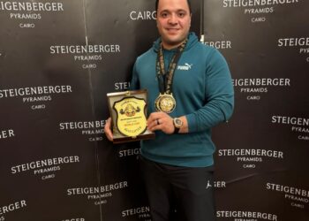 عبدالرحمن زكي يفوز ب2 ميدالية ذهبية ودرع أفضل لاعب ببطولة كأس العالم للقوه البدنية