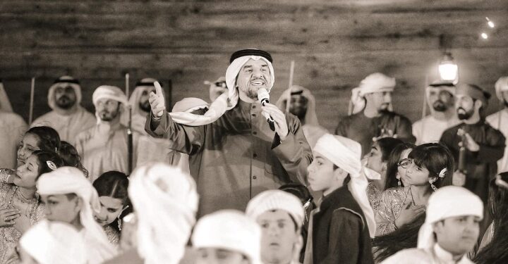 إهداء إلى صاحب السمو الشيخ محمد بن راشد آل مكتوم – حسين الجسمي يشدو “سليل العز” في ختام بطولة فزاع لليولة وبرنامج الميدان 2025