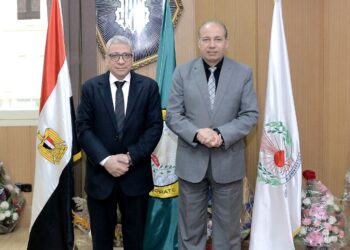 سعد عبد الوهاب أمينًا عامًا لجامعة المنصورة