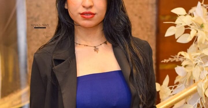 التوب موديل ديانا عبدالمنعم تتواصل النجاح والتالق ويتم تكريمها فى مهرجان رواد الأبداع العربى