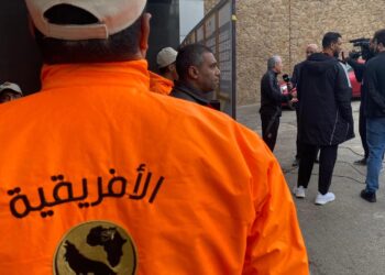 رجال الأمن يتأهبون لتأمين مباراة الأهلي وغزل المحلة الليلة