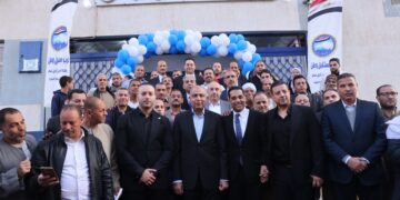 محافظ المنيا  ومحسن ابو حتة يفتتحون مركز أبا الوقف المتميز الصحي  وتسليم 60 كرسي متحرك و10 آلاف كرتونة سلع غذائية مقدمة من حزب مستقبل وطن