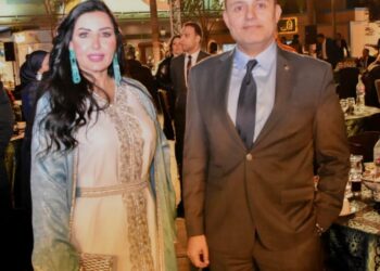 الإعلامية رضوى عطا تشارك فى حفل إفطار  سفارة قطر بيوم اليتيم العربي للأطفال بحضور نجوم الفن