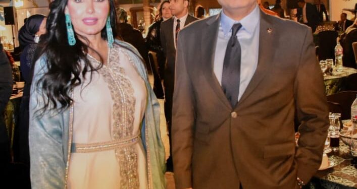 الإعلامية رضوى عطا تشارك فى حفل إفطار  سفارة قطر بيوم اليتيم العربي للأطفال بحضور نجوم الفن