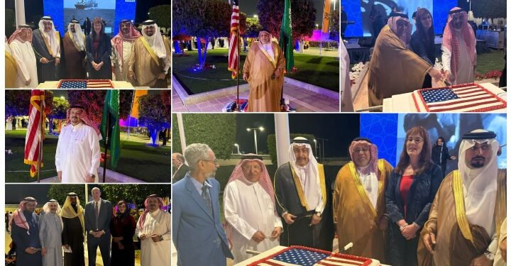 القنصلية العامة للولايات المتحدة الامريكية في جدة تحتفل بالذكرى الـ 249 لاستقلالها