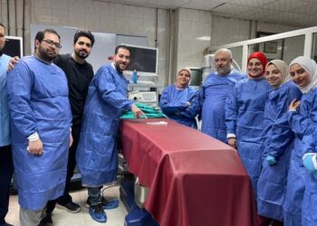 فريق طبي بمستشفى الأطفال الجامعي بالمنصورة ينجح في إستخراج 13 عملة معدنية من معدة طفل