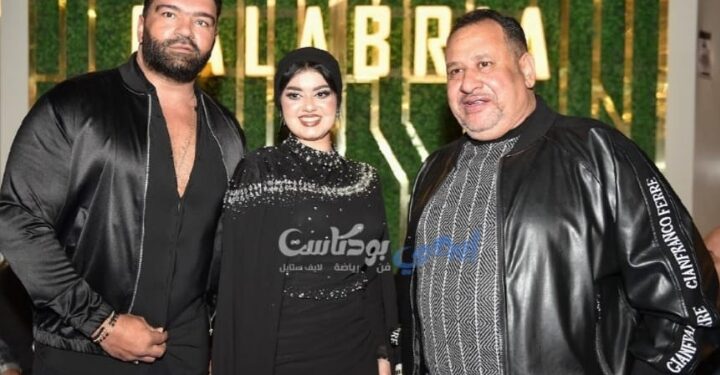 رجل الأعمال شندى يحي ورجل الأعمال صبرى نخنوخ فى استقبال نجوم الفن والمجمتع فى خيمة كالابريا