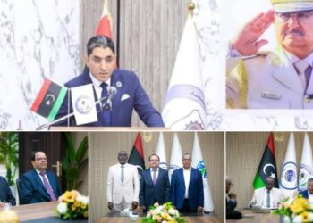 وزارة العمل والتأهيل توقع مذكرة تفاهم مع شركة إعمار ليبيا القابضة لتأهيل الباحثين عن ايجاد فرص عمل حقيقية بالتزامن مع بالتزامن مع الاحتفال بتخريج الدفعه الأولى للشباب الليبي من عمال مصر الاقتصادية