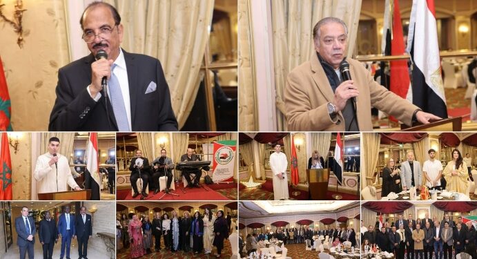 بحضور شريف الجبلي وسفراء وشخصيات عامة..الجمعية المصرية المغربية لرجال الأعمال تقيم حفل السحور السنوى