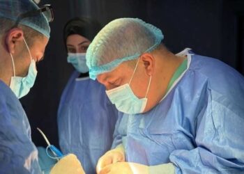 مركز الدكتور ماجد الجبوري في بابل يجري عملية استئصال ورم القولون لمريضة بعمر 40 عاما