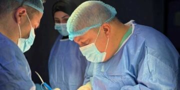 مركز الدكتور ماجد الجبوري في بابل يجري عملية استئصال ورم القولون لمريضة بعمر 40 عاما