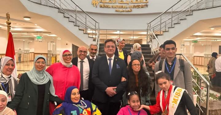 فرانكو تياترو تحتفل بذوى الهمم علي مسرح جامعة بنها الأهلية احتفالية تحت عنوان “قدرات بلا حدود”