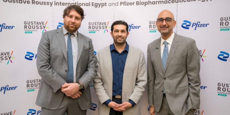 بروتوكول تعاون بين شركة فايزر ومعهد جوستاف روسي انترناشونال مصر