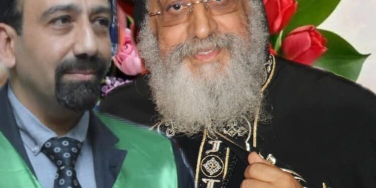 نادر الصيرفي المحامي الشهير يهني البابا تواضروس بعيد القيامة المجيد