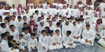 آل غزال تحتفل بعيد الفطر السعيد بالاحساء