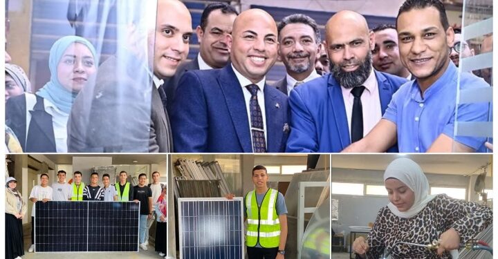 عمال مصر الاقتصادية تؤكد استمرار تدريب طلاب جامعة الدلتا التكنولوجية في مصنع المصرية للطاقة الشمسية لتعزيز القدرات العمليه للمتدربين