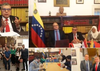 سفير فنزويلا في القاهرة يستقبل وفدًا من الصحفيين للترويج للسياحة الفنزويلية