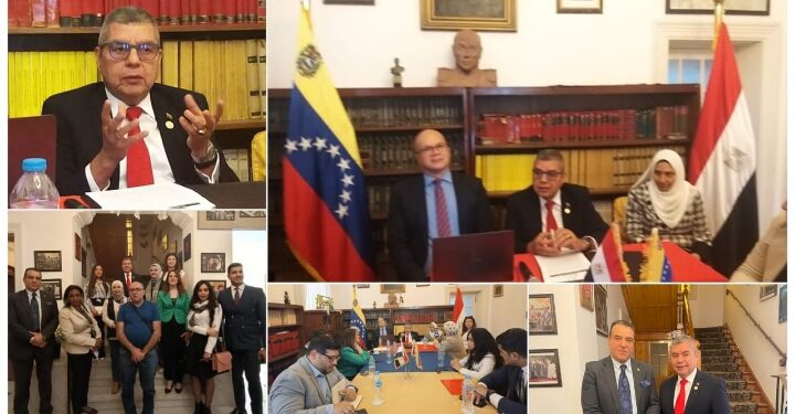 سفير فنزويلا في القاهرة يستقبل وفدًا من الصحفيين للترويج للسياحة الفنزويلية