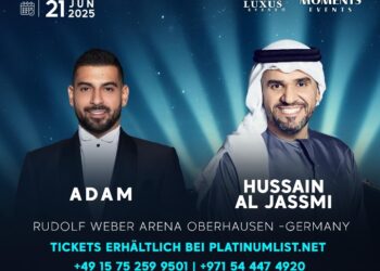 حسين الجسمي يعلن عن أولى حفلاته الجماهيرية في ألمانيا