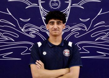 (العبدالوهاب لاعب سباحة العدالة يحطم زمن المملكة)