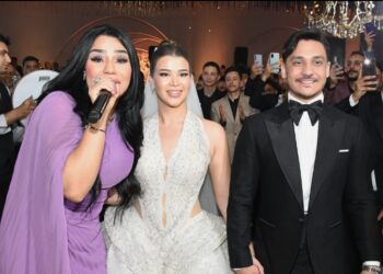 حكيم  وامينة واوكا يشعلون زفاف نجل سيد ربيع بحضور المشاهير والشخصيات العامة