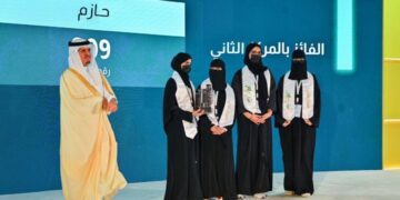 طالبات جامعة جدة يحققن المركز الثاني في تحدي أبشر ٢٠٢٥