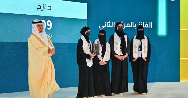 طالبات جامعة جدة يحققن المركز الثاني في تحدي أبشر ٢٠٢٥