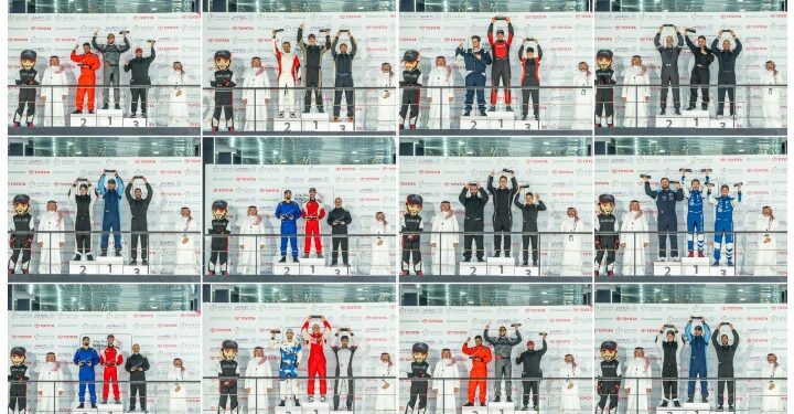 إختتام منافسات الجولة الثانية من بطولة السعودية تويوتا كسر الزمن 2025م