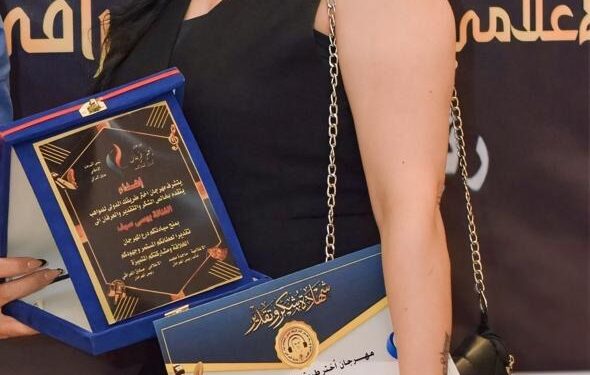 نجاح مبهر ورائع الفنانة بوسى سيف ويتم تكريمها فى مهرجان أختر طريقك الدولى