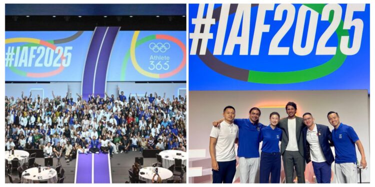 حسين علي رضا يشارك بإجتماع المنتدى الدولي (12) للرياضيين بلوزان السويسرية