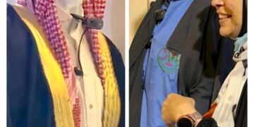 بالصور والفيديو ، الذكاء الصناعي مفاجأة اول أيام التشريق بمشعر مني