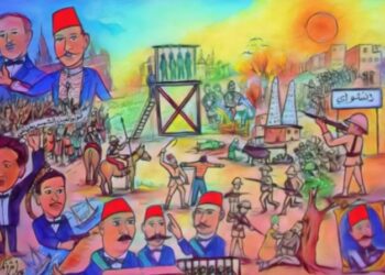 فنان مصري يوثق حادث دنشواي الذي فضح حقيقة المستعمر البريطاني