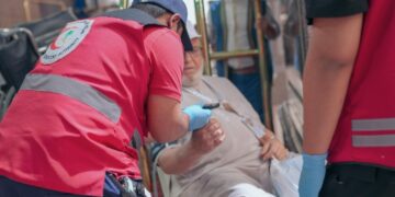 الهلال الأحمر يباشر تنفيذ خطته الميدانية في الحرم المكي ليوم الجمعة