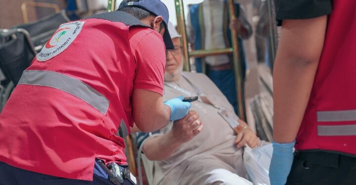 الهلال الأحمر يباشر تنفيذ خطته الميدانية في الحرم المكي ليوم الجمعة