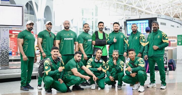 أخضر كمال الأجسام يحقق المركز الثاني للمنتخبات في بطولة آسيا 2025