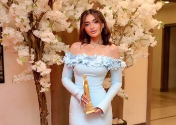 ملك زاهر تخطف الأنظار بإطلالتها الجميلة في حفل مجلة نيش السنوي