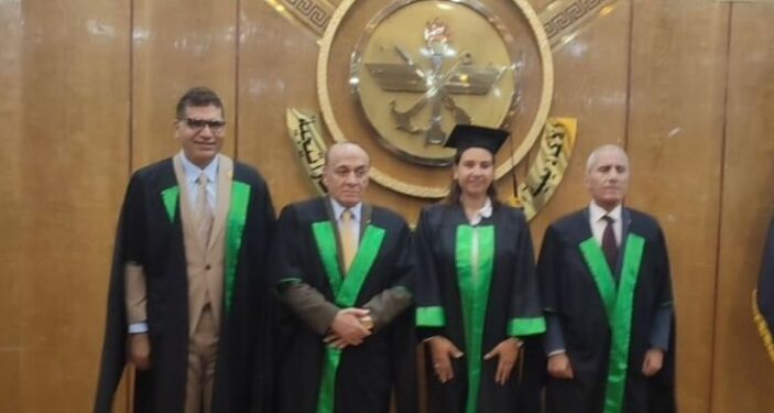 باحثة بالتليفزيون المصري تنال درجة الماجستير بامتياز من أكاديمية ناصر العسكرية العليا