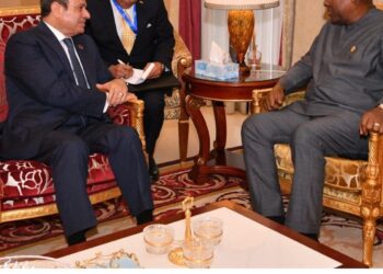 الدكتور سعيد دراز ومجموعة شركات ايروجيت العالمية والعاملين بها وفروعها فى دول غرب أفريقيا ترحب بفخامة الرئيس السيسى فى غينيا