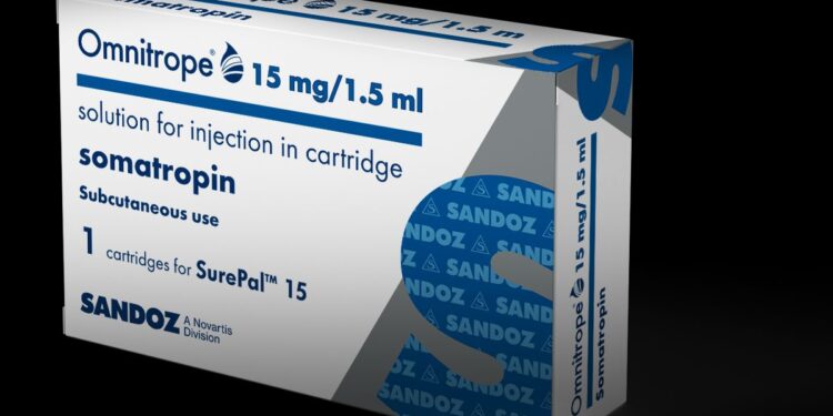 “ساندوز مصر” تطرح المثيل الحيوي لهرمون النمو “أومنيتروب” (15 ملجم) لعلاج قصر القامة